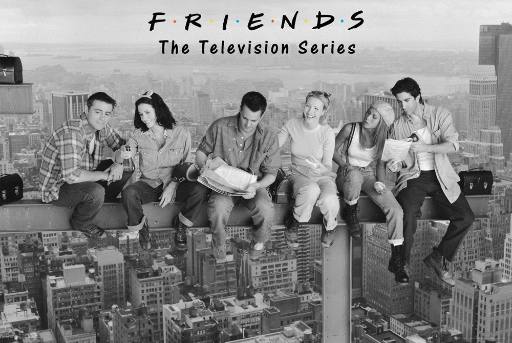 Friends TV Series Lunch On A Skyscraper Maxi Poster