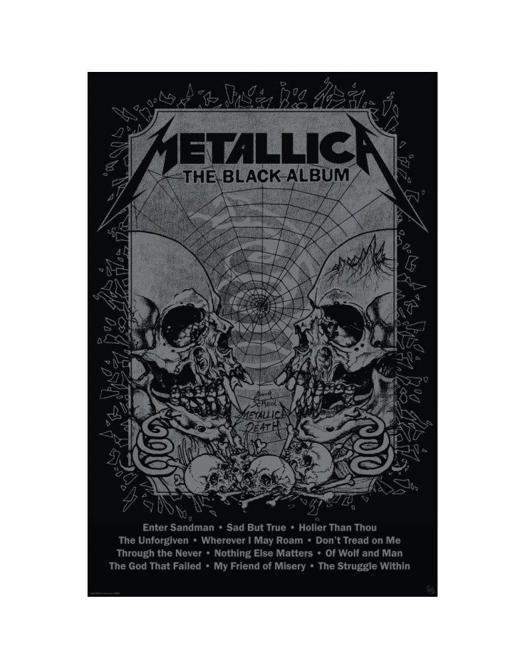 Metallica The Black Album Maxi Poster