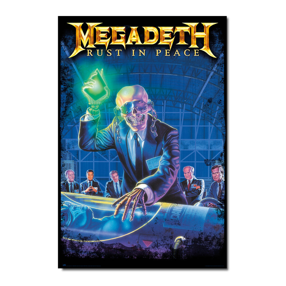 Megadeth Rust In Peace Album Artwork Maxi Poster