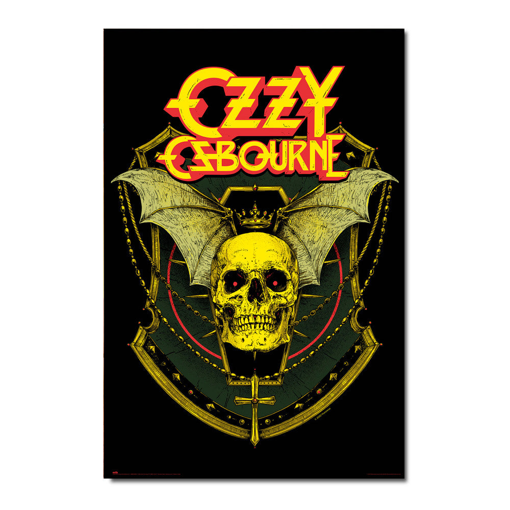 Ozzy Osbourne Skull Maxi Poster