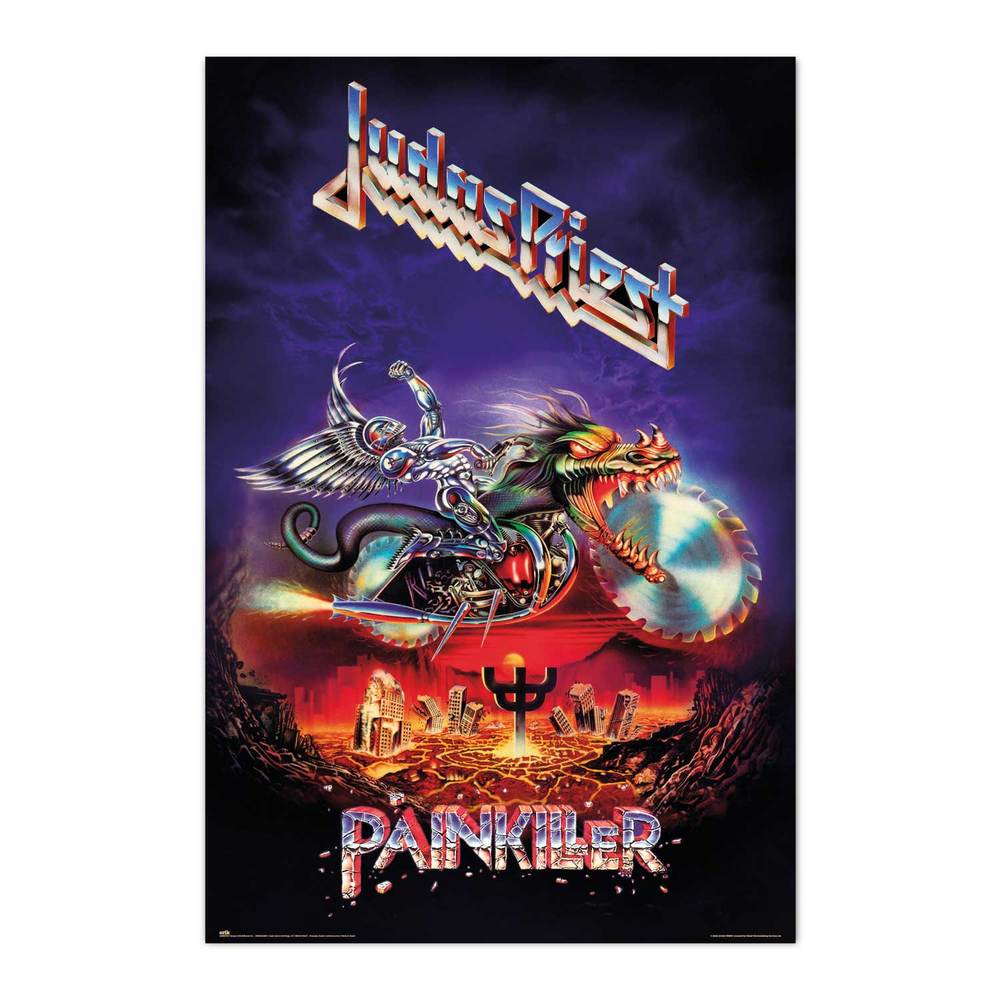 Judas Priest Painkiller Album Cover Maxi Poster