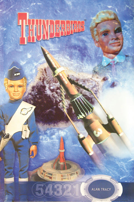 Thunderbirds 3 Alan Tracy Montage Maxi Poster