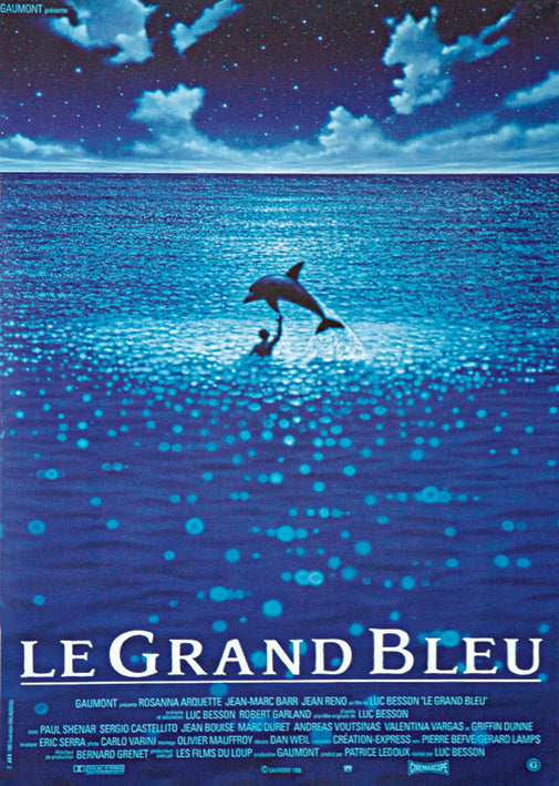 Le Grand Bleu The Big Blue French Film Score Maxi Poster