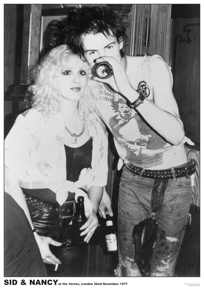 Sid And Nancy Vortex London 1977 Maxi Poster