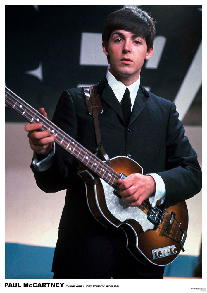 Paul McCartney TV 1964 Maxi Poster