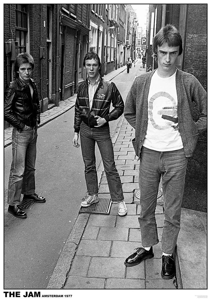 The Jam Amsterdam 1977 Maxi Poster