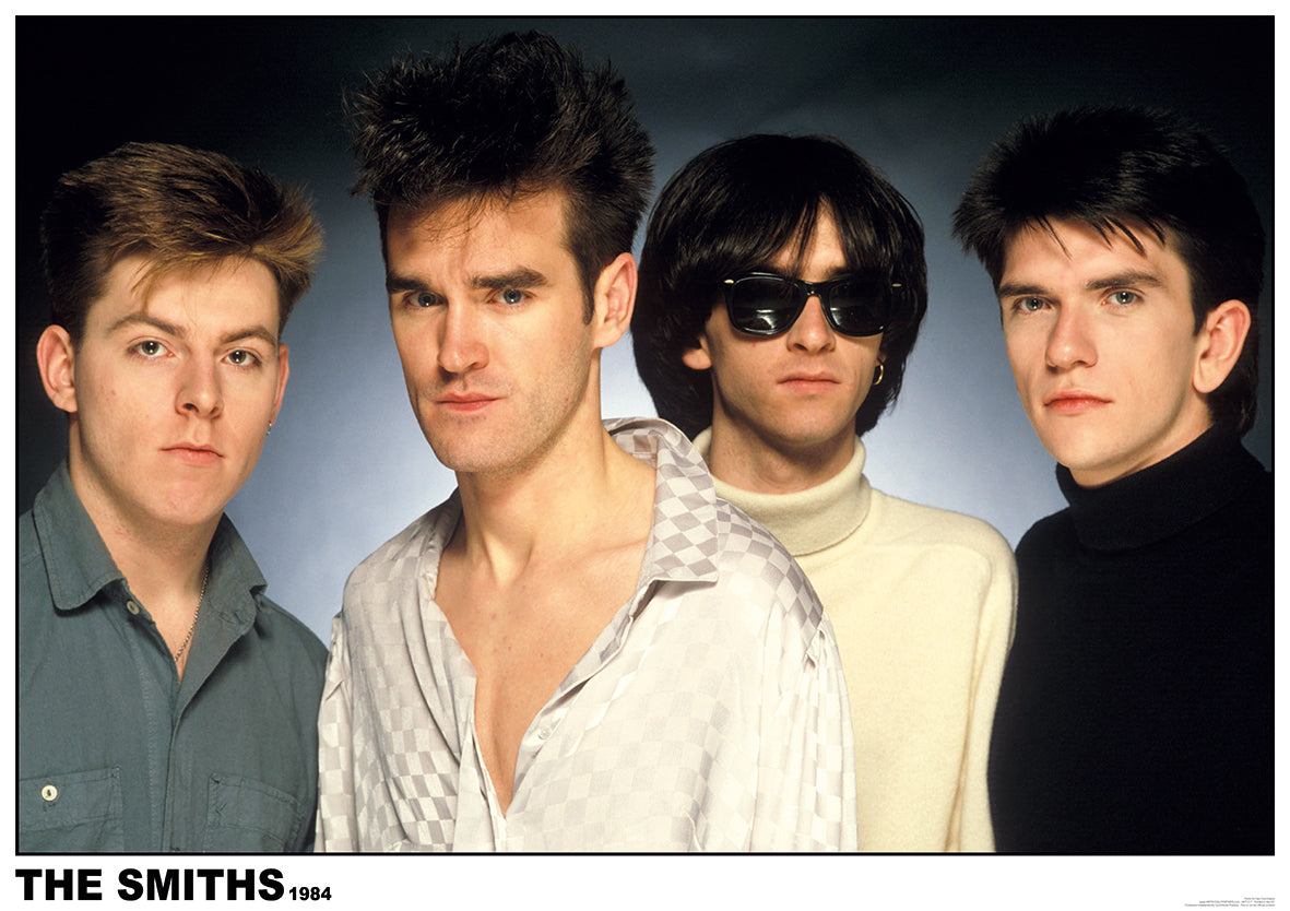 The Smiths 1984 Colour Group Photo Maxi Poster