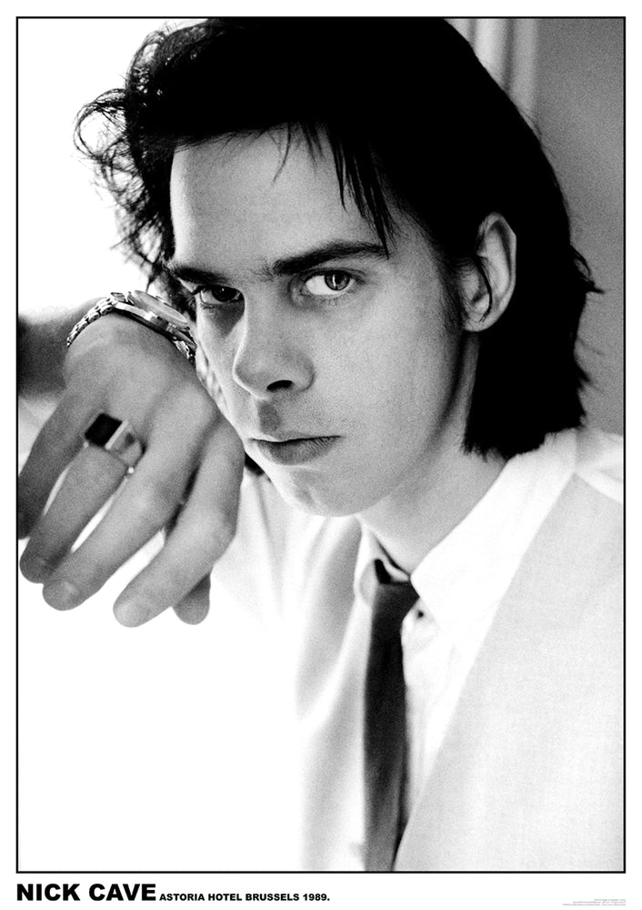 Nick Cave Astoria Hotel Brussels 1989 Maxi Poster