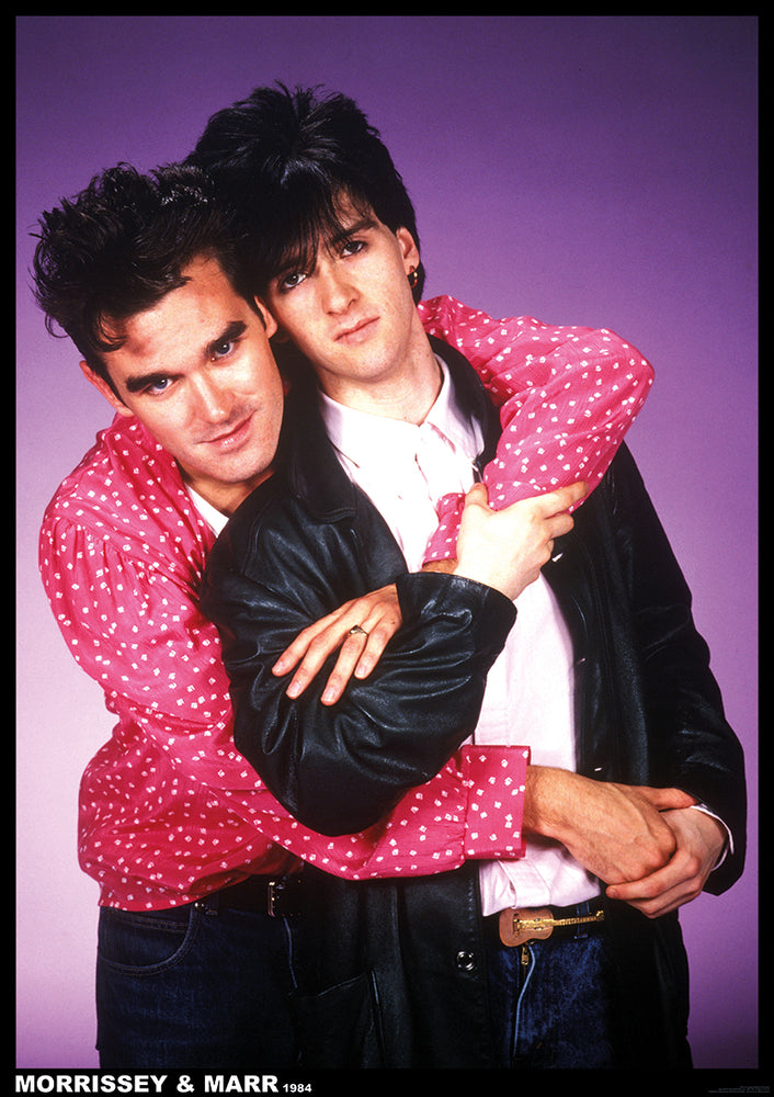 Morrissey And Johnny Marr 1984 Colour Maxi Poster