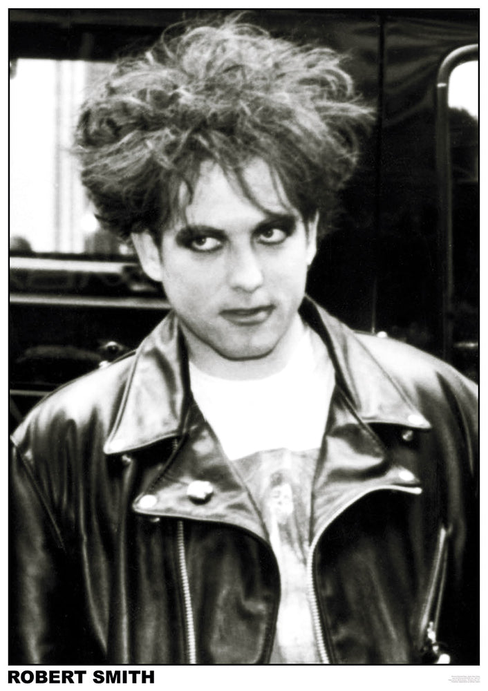 The Cure Robert Smith Leather Jacket Maxi Poster