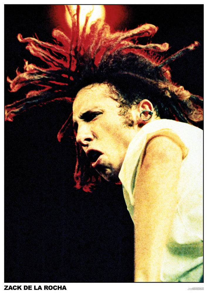 Zack de la Rocha Rage Against the Machine Colour Maxi Poster