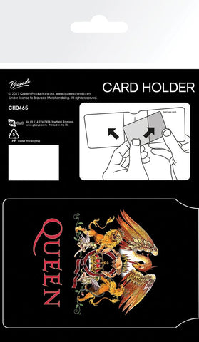 Queen Colour Crest Card Holder