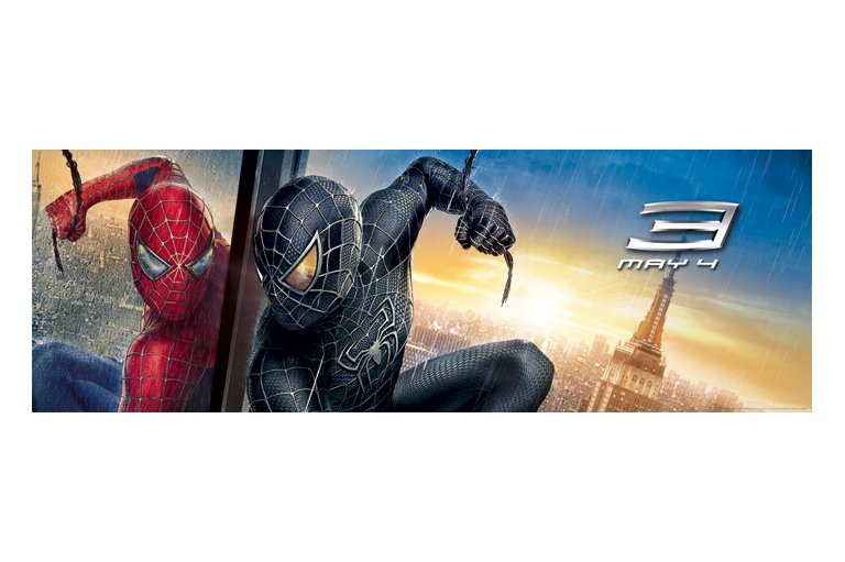 Spiderman 3 View Teaser 158x53cm Panoramic Door Poster