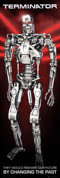 Terminator Future 158x53cm Door Poster