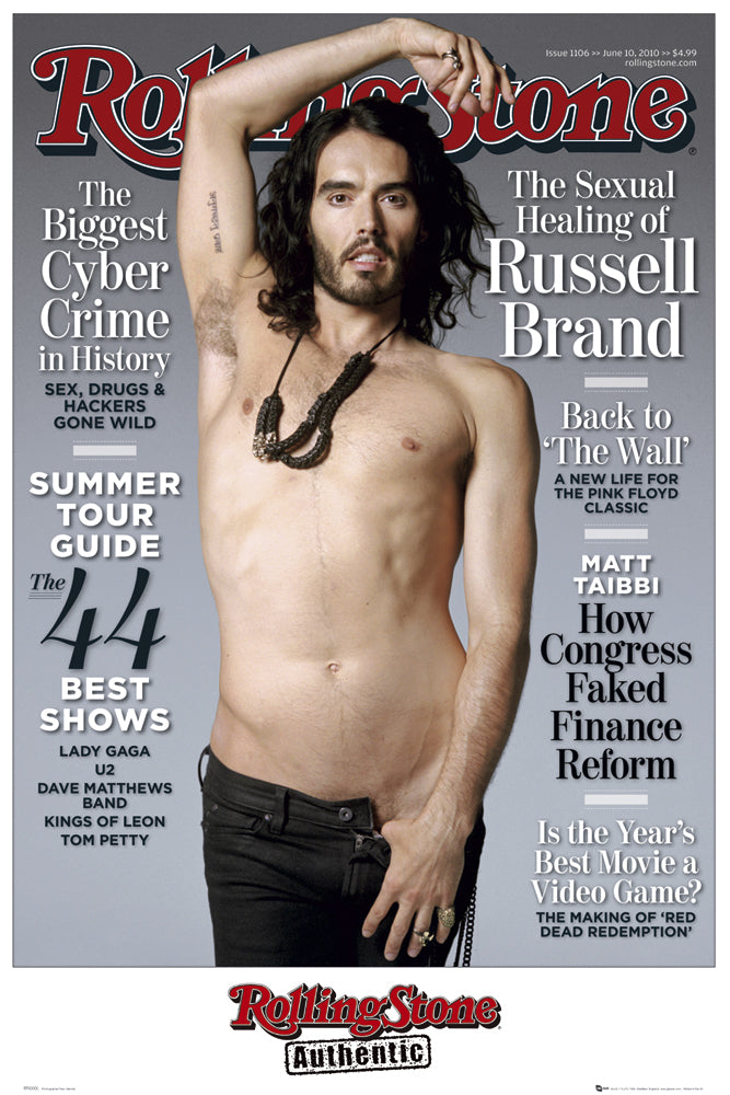 Russell Brand Rolling Stone Cover June 2010 Maxi Poster