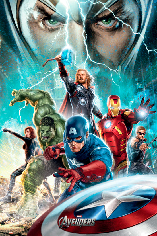 The Avengers Power Maxi Poster