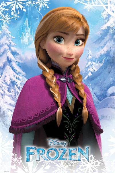 Frozen Anna Maxi Poster