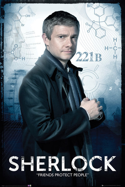 Sherlock Watson Maxi Poster