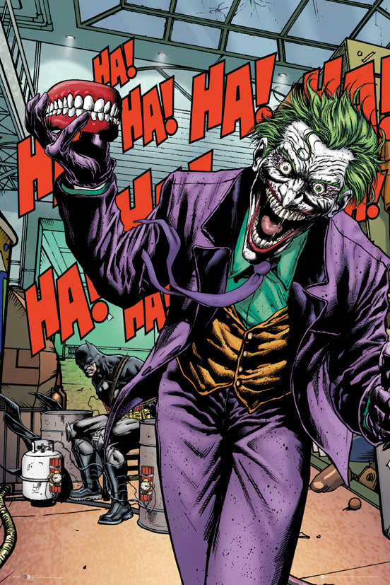 Batman Joker Forever Evil Ha Ha Ha Maxi Poster – Koolpixnz