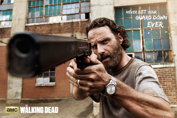 The Walking Dead Rick Gun Maxi Poster