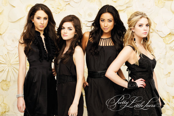 Pretty Little Liars Black Dresses Maxi Poster