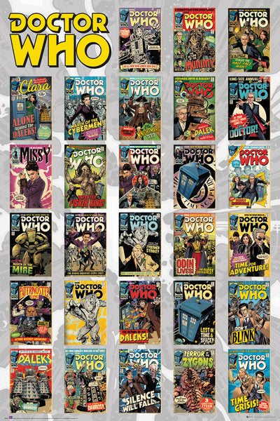 Doctor Who Comics Compilation Maxi Poster