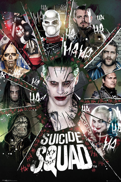 Suicide Squad Circle Maxi Poster