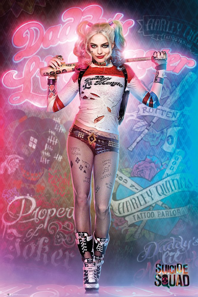 Suicide Squad Harley Quinn Standing Maxi Poster