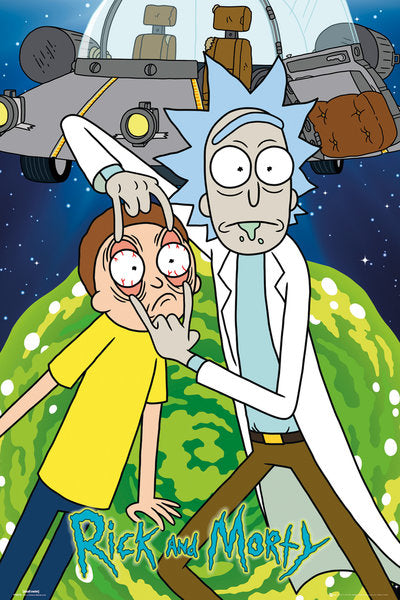 Rick and Morty Ship Maxi Poster