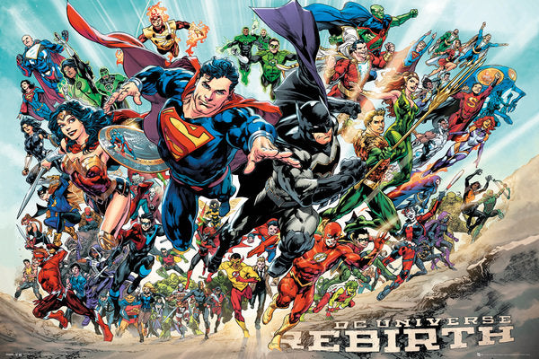 DC Universe Rebirth Maxi Poster