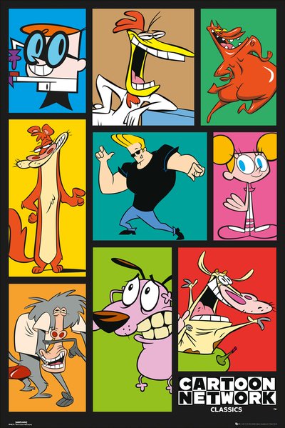 Cartoon Network Characters Maxi Poster