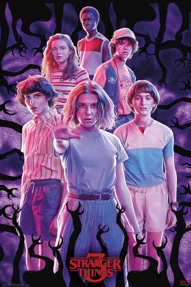 Stranger Things Season 3 Group Maxi Poster