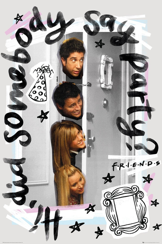 Friends TV Series Party Maxi Poster