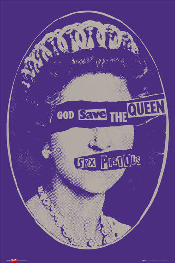 Sex Pistols God Save The Queen Maxi Poster