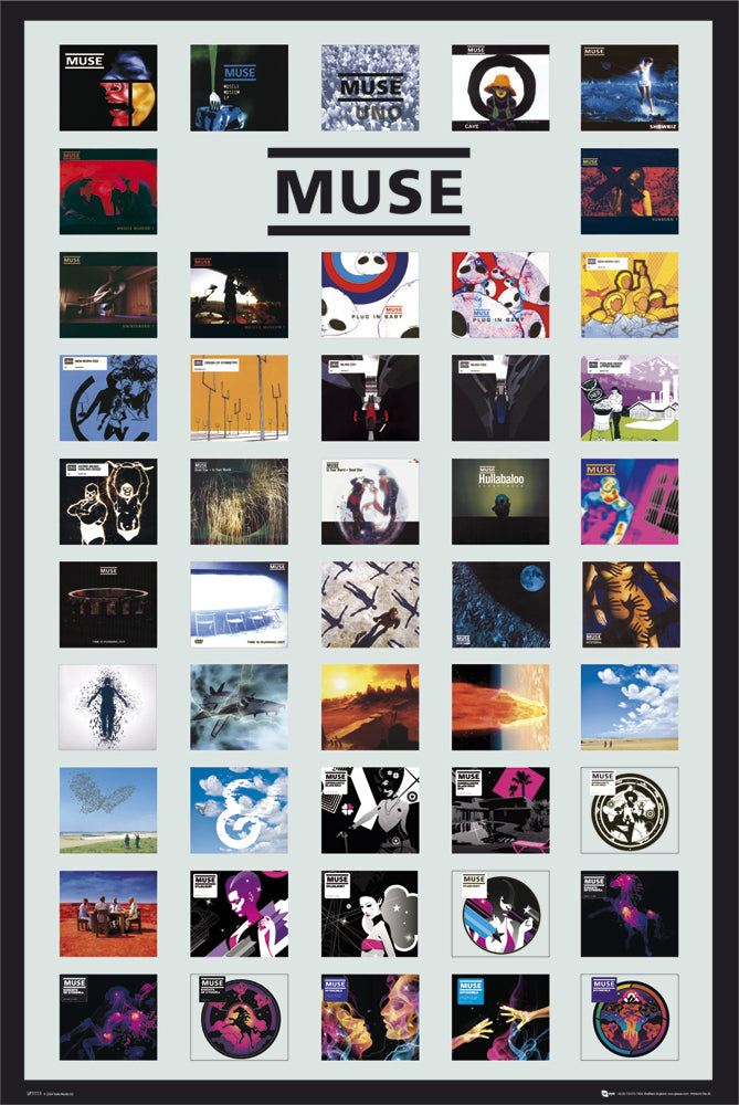 Muse Covers Maxi Poster