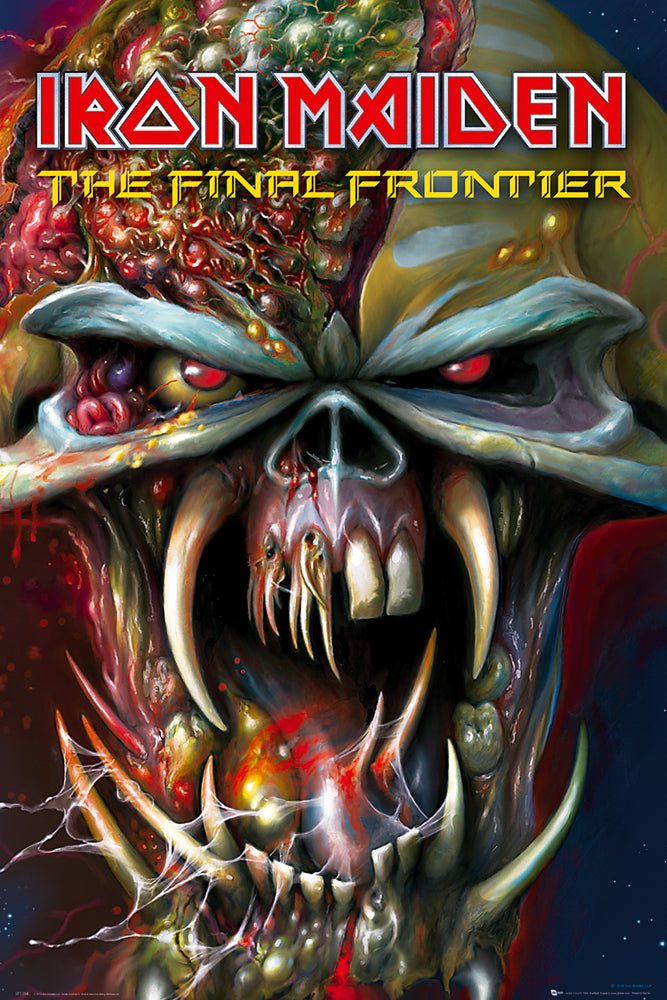 Iron Maiden Final Frontier Close Up Maxi Poster