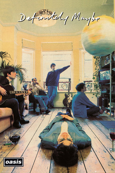 Oasis Definitely Maybe Album Cover Maxi Poster