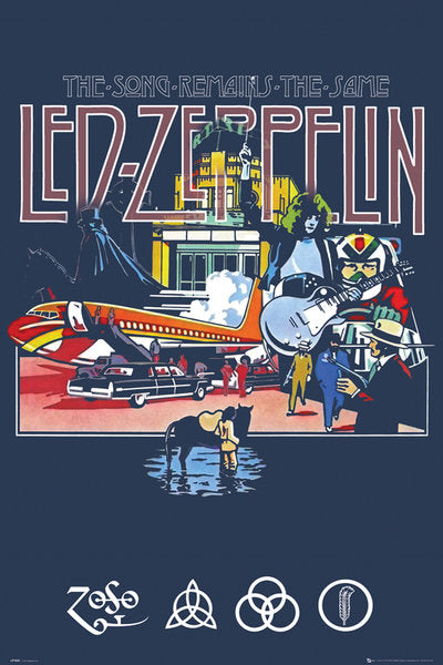 Led Zeppelin The Song Remains The Same Maxi Poster