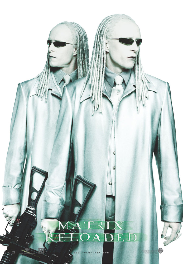 The Matrix Reloaded Twins Maxi Poster