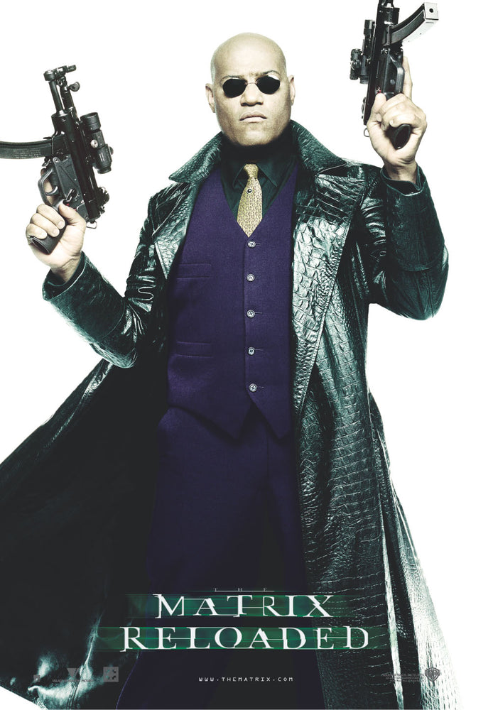 The Matrix Reloaded Morpheus Maxi Poster