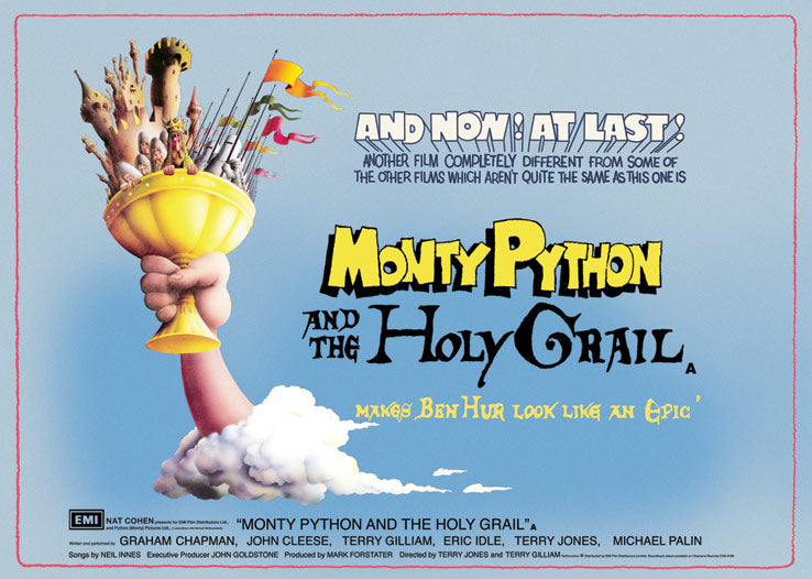 Monty Python And The Holy Grail Film Score Maxi Poster