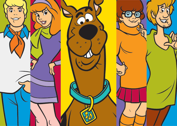 Scooby Doo Stripes Maxi Poster