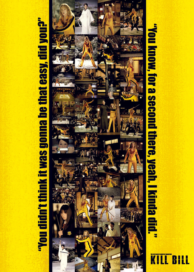 Kill Bill Vol 1 Photo Strips Maxi Poster