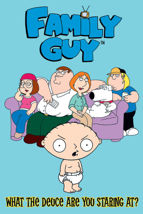 Family Guy Staring Maxi Poster