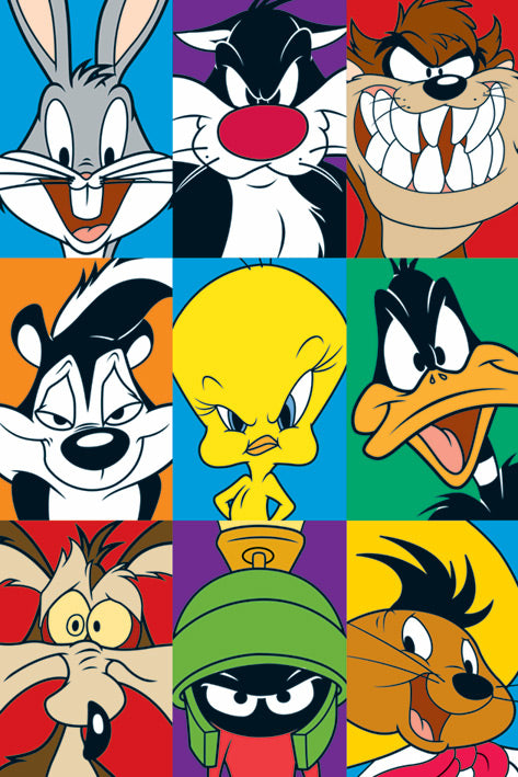 Looney Tunes Characters Maxi Poster