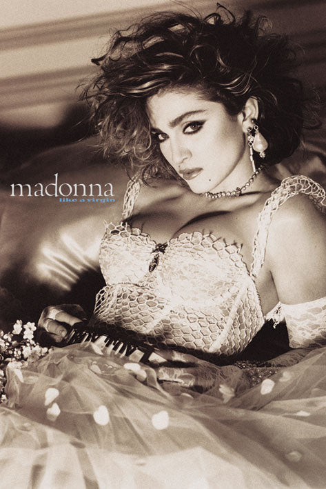 Madonna Like A Virgin Cover Maxi Poster