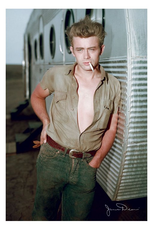 James Dean Trailer Maxi Poster