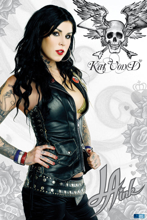 Kat Von D LA Ink Tattoo Maxi Poster