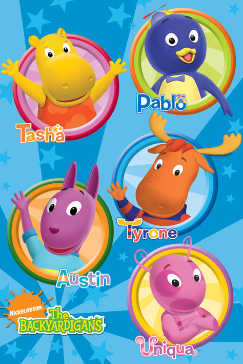 The Backyardigans Characters Maxi Poster