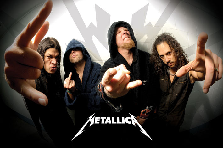 Metallica Hoodies Maxi Poster